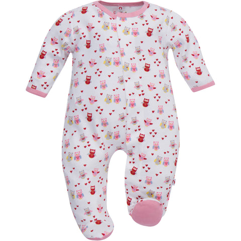 Girl Owl Footie