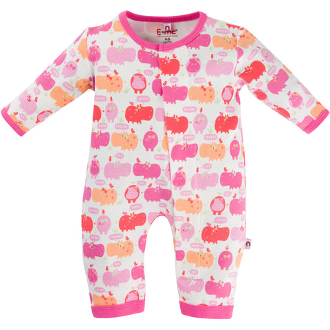 Girl Hippo Coverall